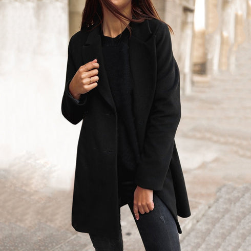 Winter Long Woolen Coats - ROUTINE FASHION